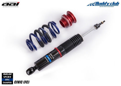 BUDDYCLUB HONDA CIVIC (FC 10TH GEN) SPORTS SPEC DAMPER & COIL OVER SPRING KIT